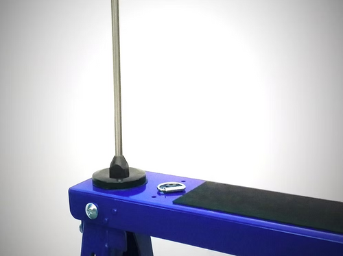 Wind flag kit in use at shooting range for real-time wind direction during precision rifle shooting
